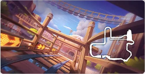 광산 아슬아슬 궤도 전차