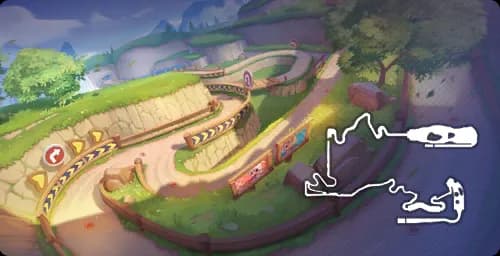 포레스트 아찔한 다운힐